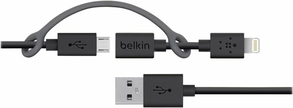 Belkin 3' Micro-USB Cable w/light