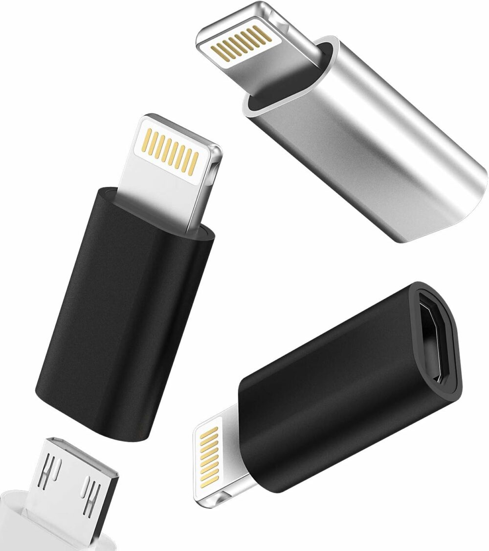 Micro USB to Lightning Male