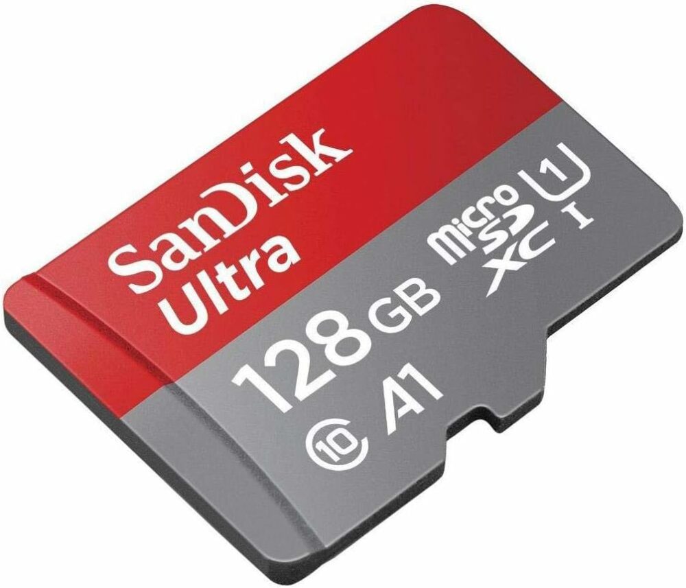 SanDisk 128GB ULTRA MicroSD w/adapter