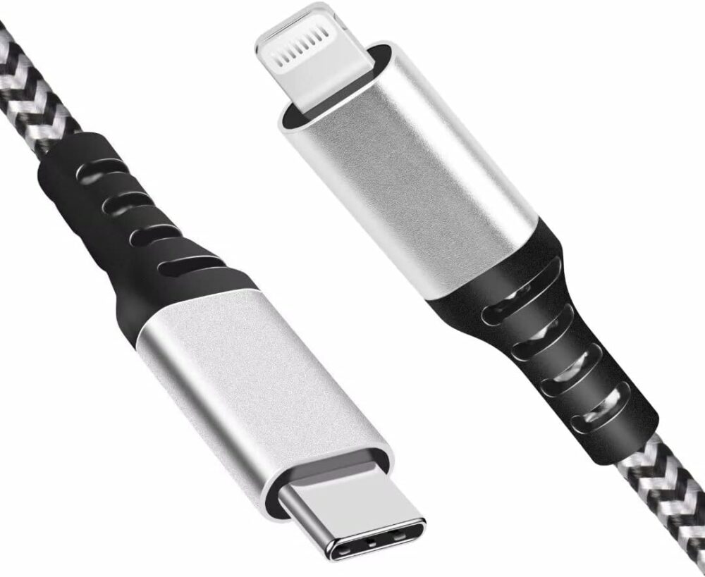 USB C to Lightning Cable, [MFi Certified] 10ft