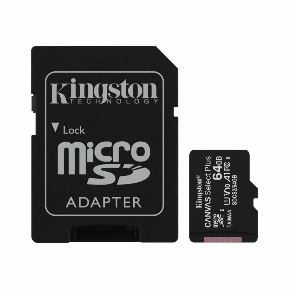 Kingston 128GB MicroSDHC Canvas Select Plus