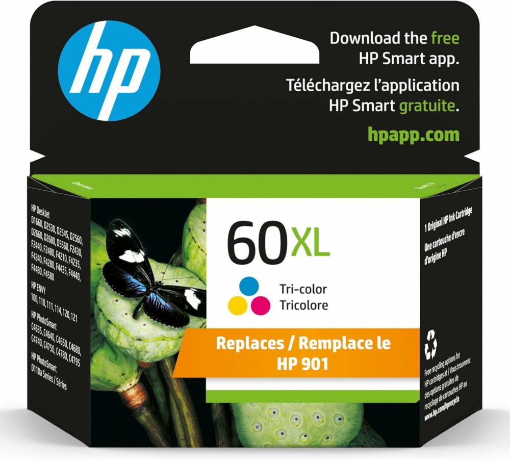 HP #60 Ink Cartridge Color XL